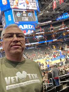 Frank attended Washington Wizards - NBA vs Minnesota Timberwolves on Nov 28th 2022 via VetTix 