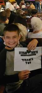 Thomas attended Chris Isaak: Everybody Knows Its Christmas Tour on Nov 26th 2022 via VetTix 