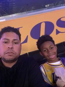 Nick attended Los Angeles Lakers - NBA vs Indiana Pacers on Nov 28th 2022 via VetTix 