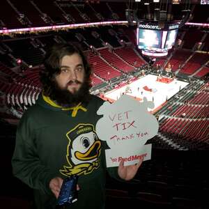 Charles attended Portland Trail Blazers - NBA vs LA Clippers on Nov 29th 2022 via VetTix 