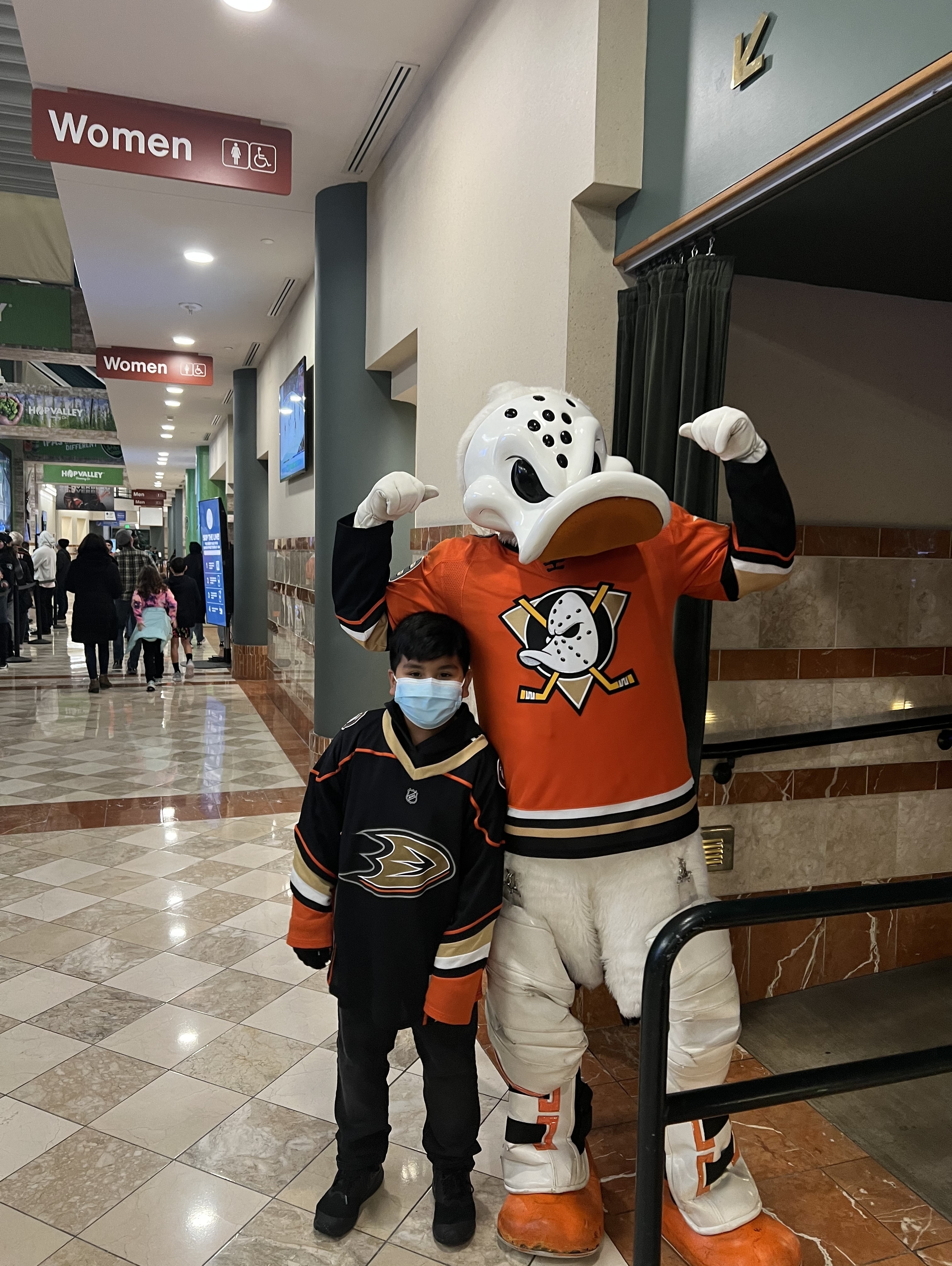 Wild Wing Anaheim Duck Mascot Costume