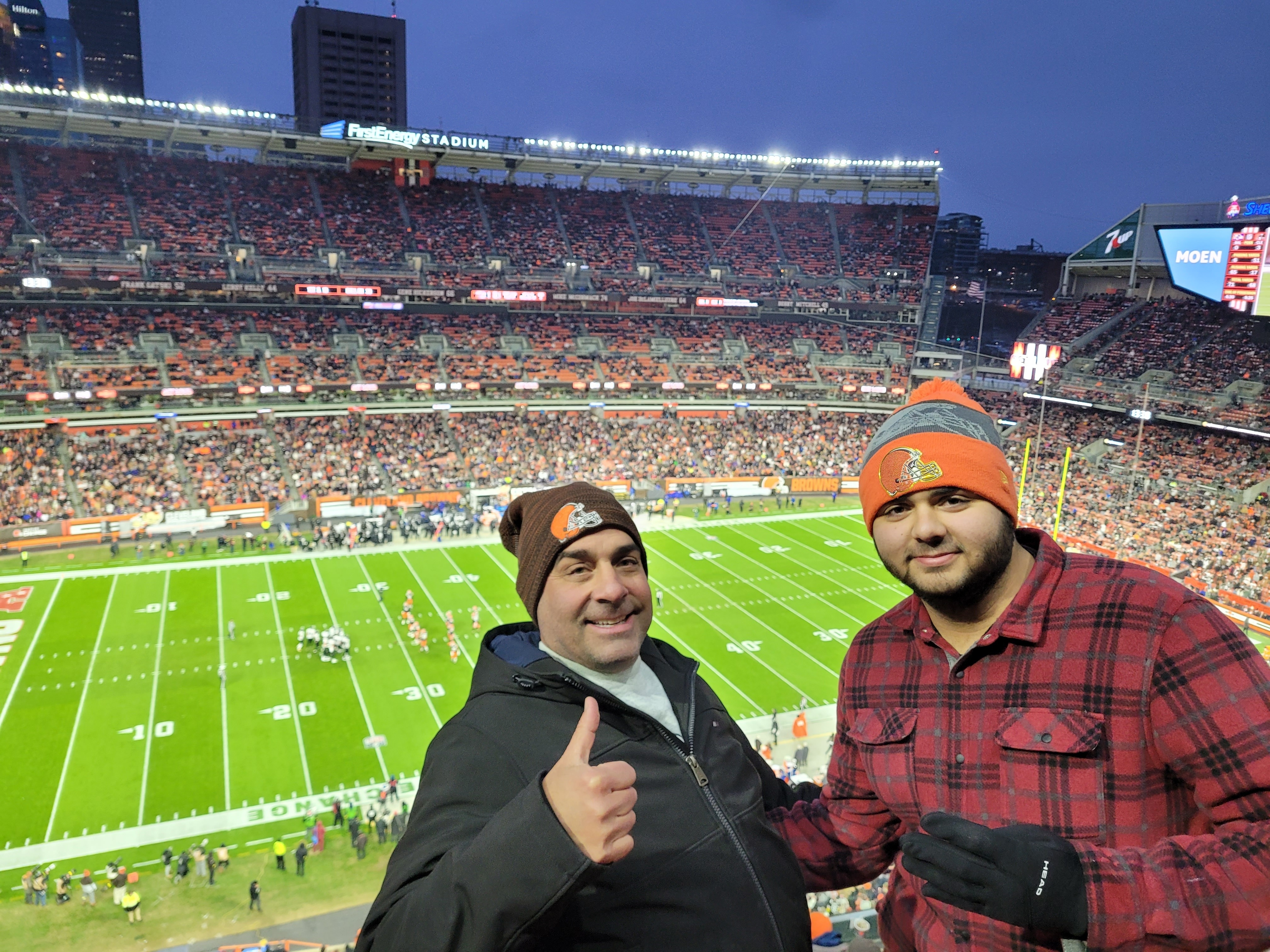 Event Feedback: Cleveland Browns - NFL vs Baltimore Ravens