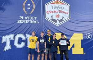 Vrbo Fiesta Bowl: #2 Michigan V. #3 TCU
