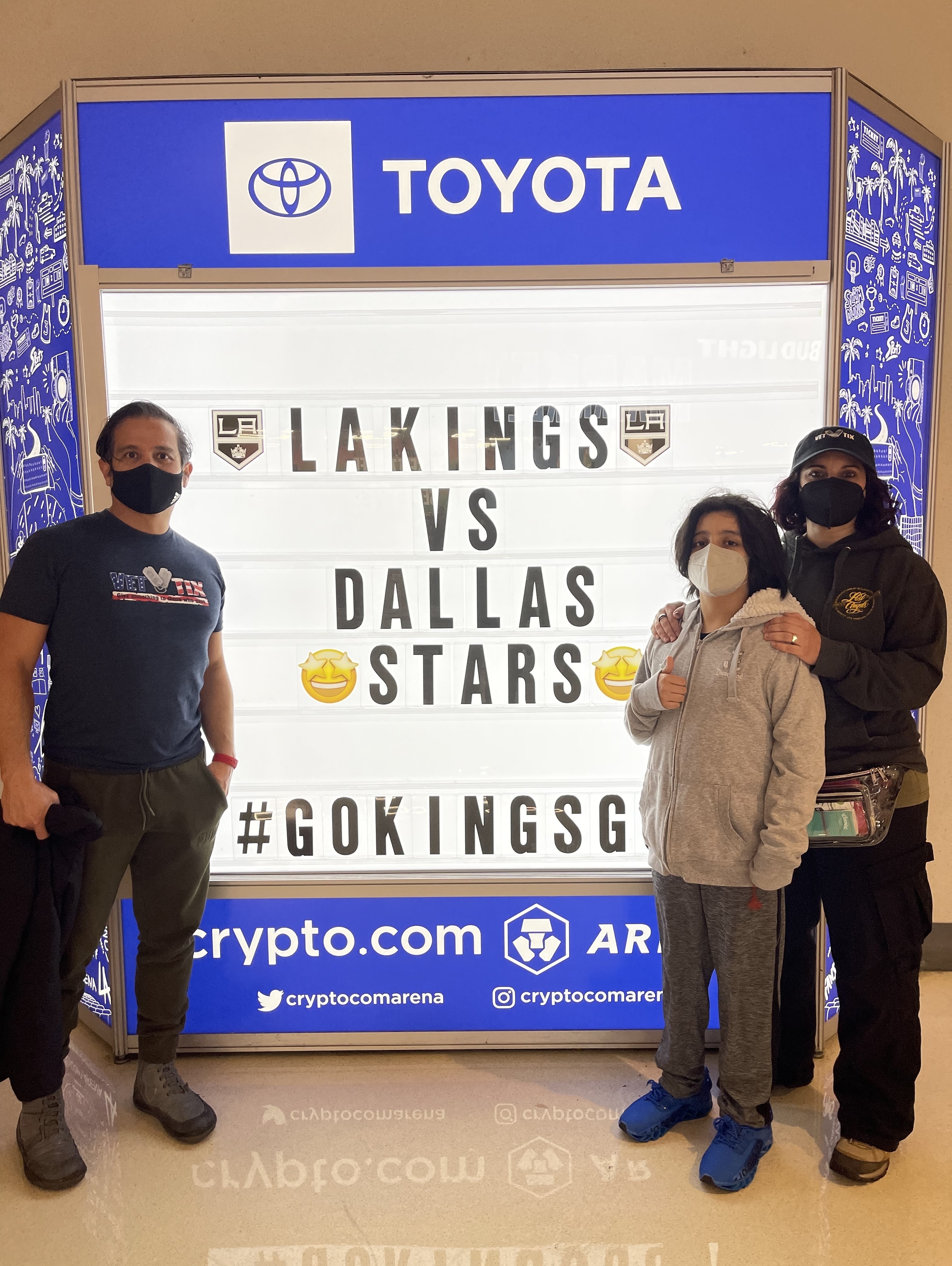 Event Feedback: Dallas Stars vs. Los Angeles Kings - Military