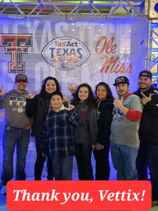 2022 Taxact Texas Bowl - Texas Tech V Ole Miss