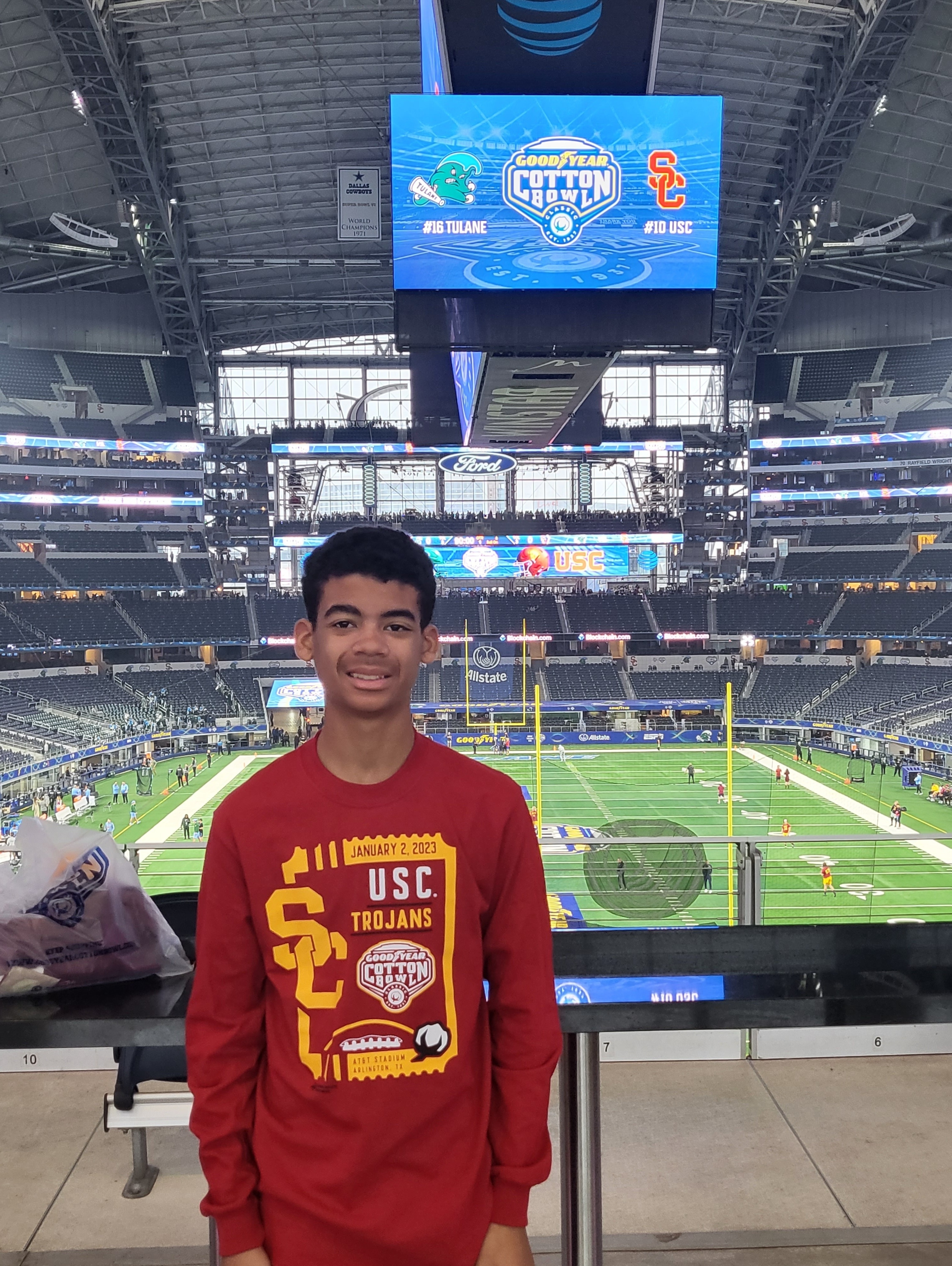 87th Goodyear Cotton Bowl Classic: #16 Tulane Green Wave vs. #10 USC Trojans