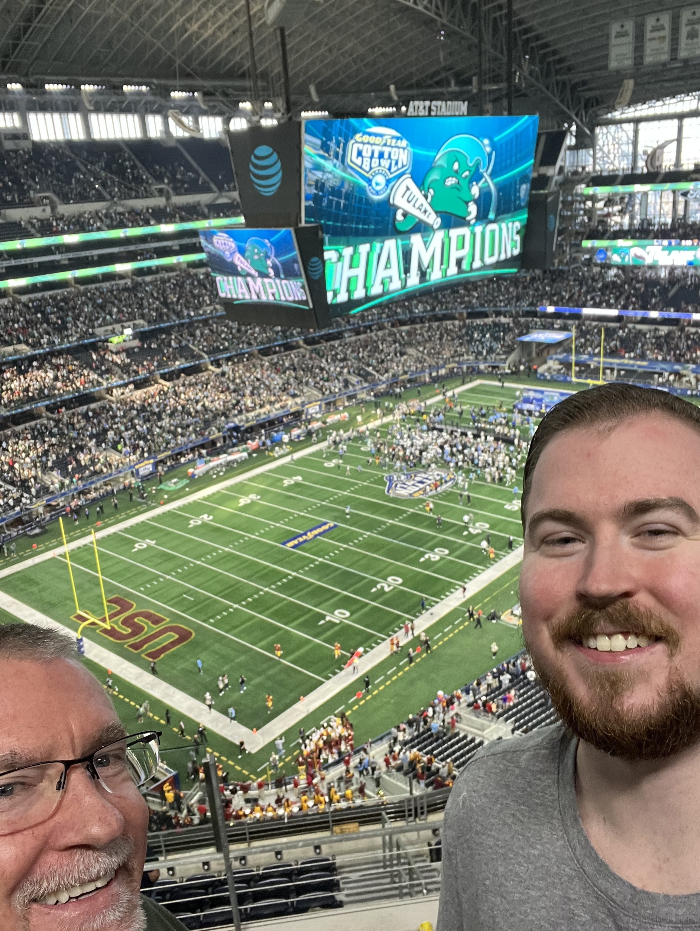 87th Goodyear Cotton Bowl Classic: #16 Tulane Green Wave vs. #10 USC Trojans