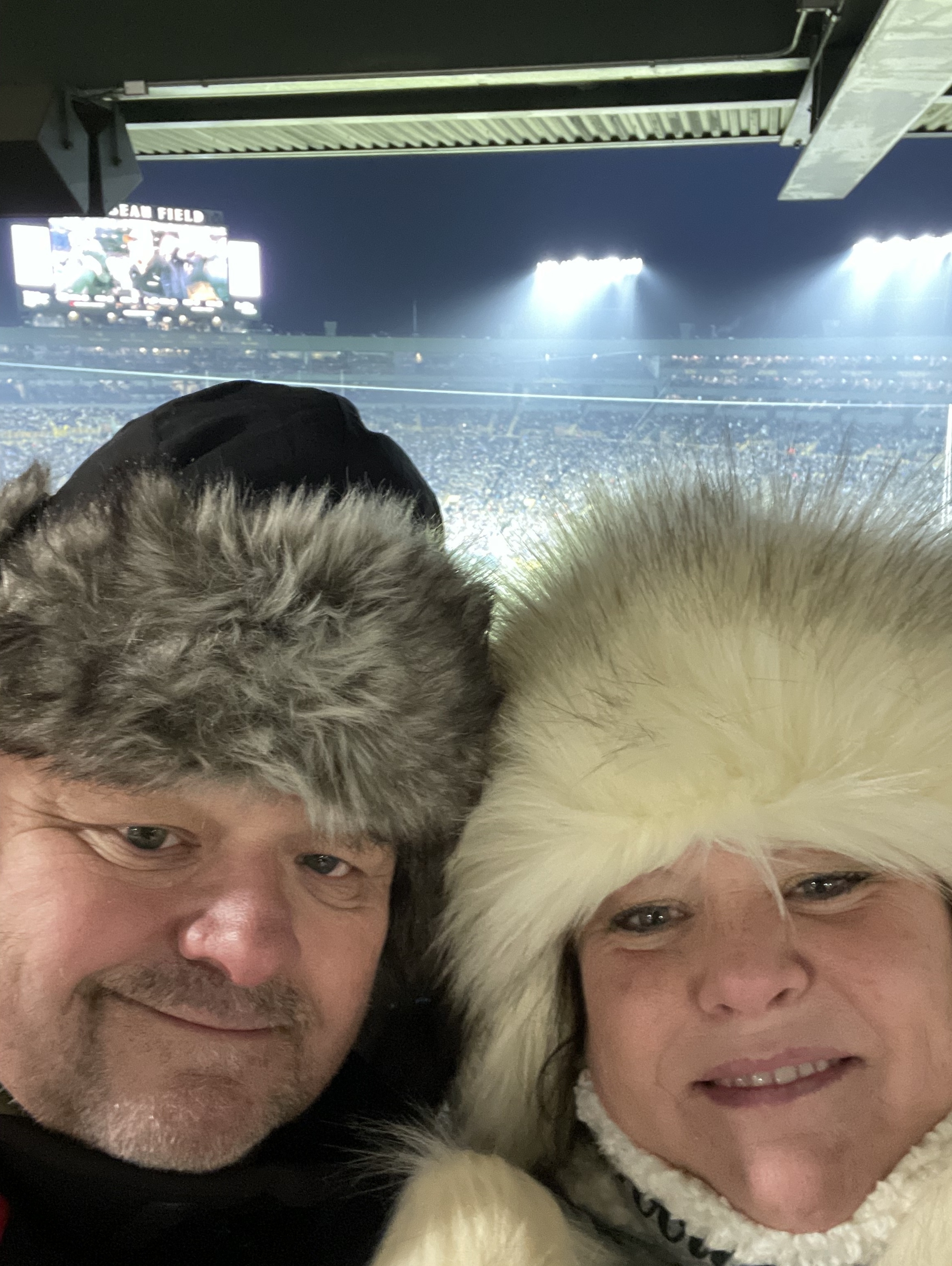 packers fur hat