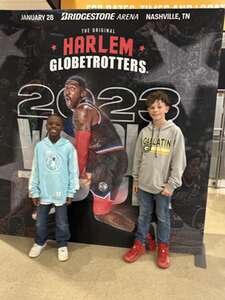 Wade attended Harlem Globetrotters on Jan 28th 2023 via VetTix 