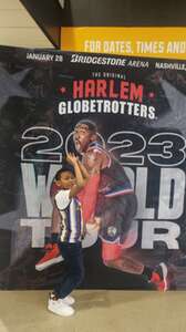 Paula attended Harlem Globetrotters on Jan 28th 2023 via VetTix 