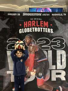 kurt attended Harlem Globetrotters on Jan 28th 2023 via VetTix 