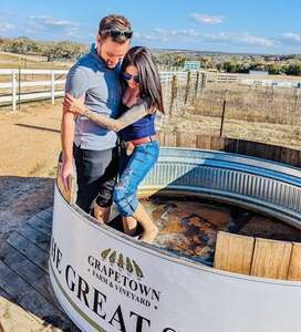 The Grape Stomp in Fredericksburg