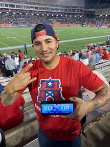 Houston Roughnecks vs. San Antonio Brahmas