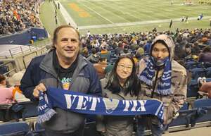 Seattle Sea Dragons vs. San Antonio Brahmas