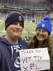 Seattle Sea Dragons vs. San Antonio Brahmas