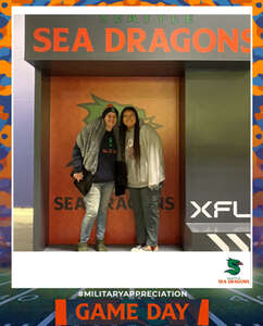 Seattle Sea Dragons vs. San Antonio Brahmas