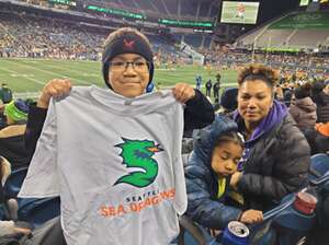 Seattle Sea Dragons vs. San Antonio Brahmas