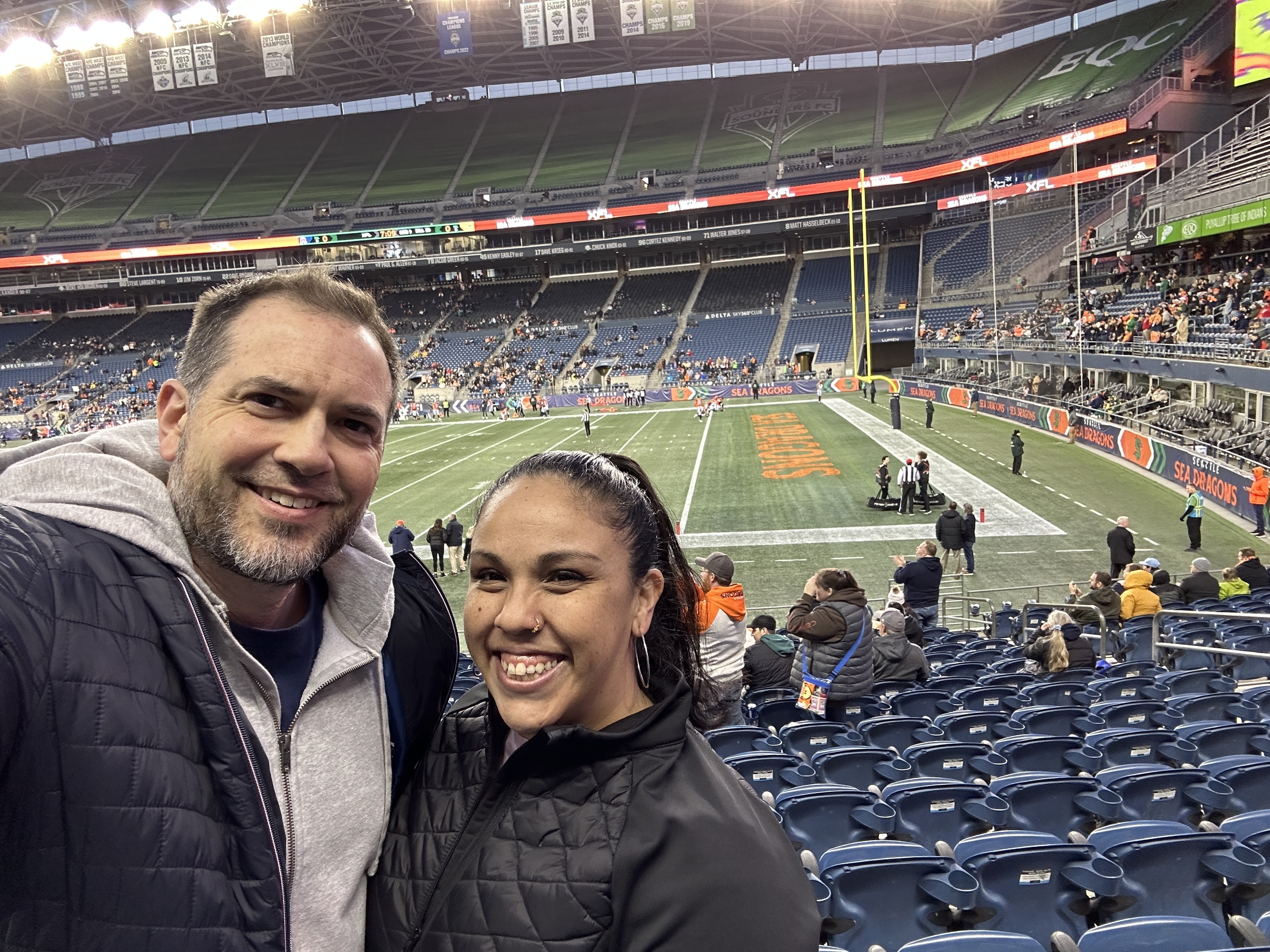 Seattle Sea Dragons vs. Houston Roughnecks