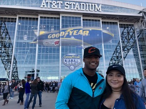 Curtis attended Cotton Bowl Classic - Western Michigan Broncos vs. Wisconsin Badgers - NCAA Football on Jan 2nd 2017 via VetTix 
