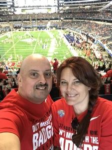 james attended Cotton Bowl Classic - Western Michigan Broncos vs. Wisconsin Badgers - NCAA Football on Jan 2nd 2017 via VetTix 