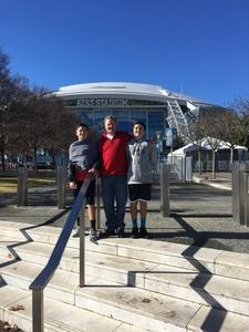 Troy attended Cotton Bowl Classic - Western Michigan Broncos vs. Wisconsin Badgers - NCAA Football on Jan 2nd 2017 via VetTix 