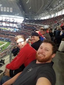 Andrew attended Cotton Bowl Classic - Western Michigan Broncos vs. Wisconsin Badgers - NCAA Football on Jan 2nd 2017 via VetTix 