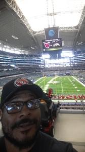 tommie attended Cotton Bowl Classic - Western Michigan Broncos vs. Wisconsin Badgers - NCAA Football on Jan 2nd 2017 via VetTix 