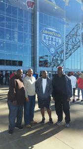 Terry attended Cotton Bowl Classic - Western Michigan Broncos vs. Wisconsin Badgers - NCAA Football on Jan 2nd 2017 via VetTix 