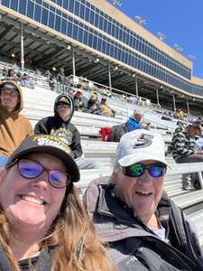 Veronica attended Ambetter Health 400: NASCAR Cup Series on Mar 19th 2023 via VetTix 