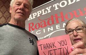 Roadhouse Cinemas Thursday for Vets