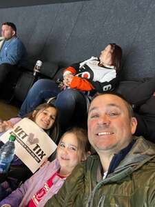 Jamie attended Philadelphia Flyers - NHL vs Florida Panthers on Mar 21st 2023 via VetTix 