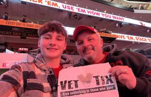 Matt attended Philadelphia Flyers - NHL vs Florida Panthers on Mar 21st 2023 via VetTix 