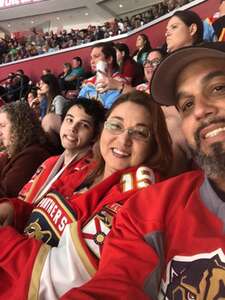 Carl attended Florida Panthers - NHL vs New Jersey Devils on Mar 18th 2023 via VetTix 