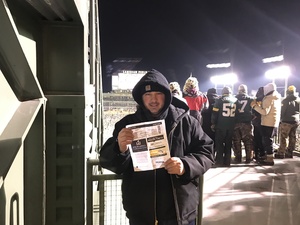 kyle attended Green Bay Packers vs. New York Giants - NFL Playoffs Wild Card Game on Jan 8th 2017 via VetTix 