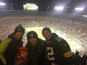 jeremy attended Green Bay Packers vs. New York Giants - NFL Playoffs Wild Card Game on Jan 8th 2017 via VetTix 