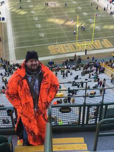 Todd attended Green Bay Packers vs. New York Giants - NFL Playoffs Wild Card Game on Jan 8th 2017 via VetTix 