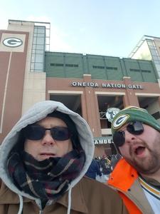 Matthew attended Green Bay Packers vs. New York Giants - NFL Playoffs Wild Card Game on Jan 8th 2017 via VetTix 