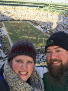 Dean attended Green Bay Packers vs. New York Giants - NFL Playoffs Wild Card Game on Jan 8th 2017 via VetTix 