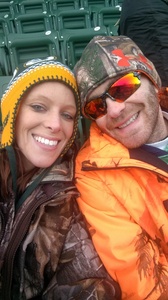 Kristina attended Green Bay Packers vs. New York Giants - NFL Playoffs Wild Card Game on Jan 8th 2017 via VetTix 