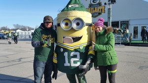Aaron attended Green Bay Packers vs. New York Giants - NFL Playoffs Wild Card Game on Jan 8th 2017 via VetTix 