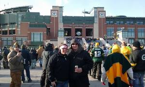 Lacey attended Green Bay Packers vs. New York Giants - NFL Playoffs Wild Card Game on Jan 8th 2017 via VetTix 