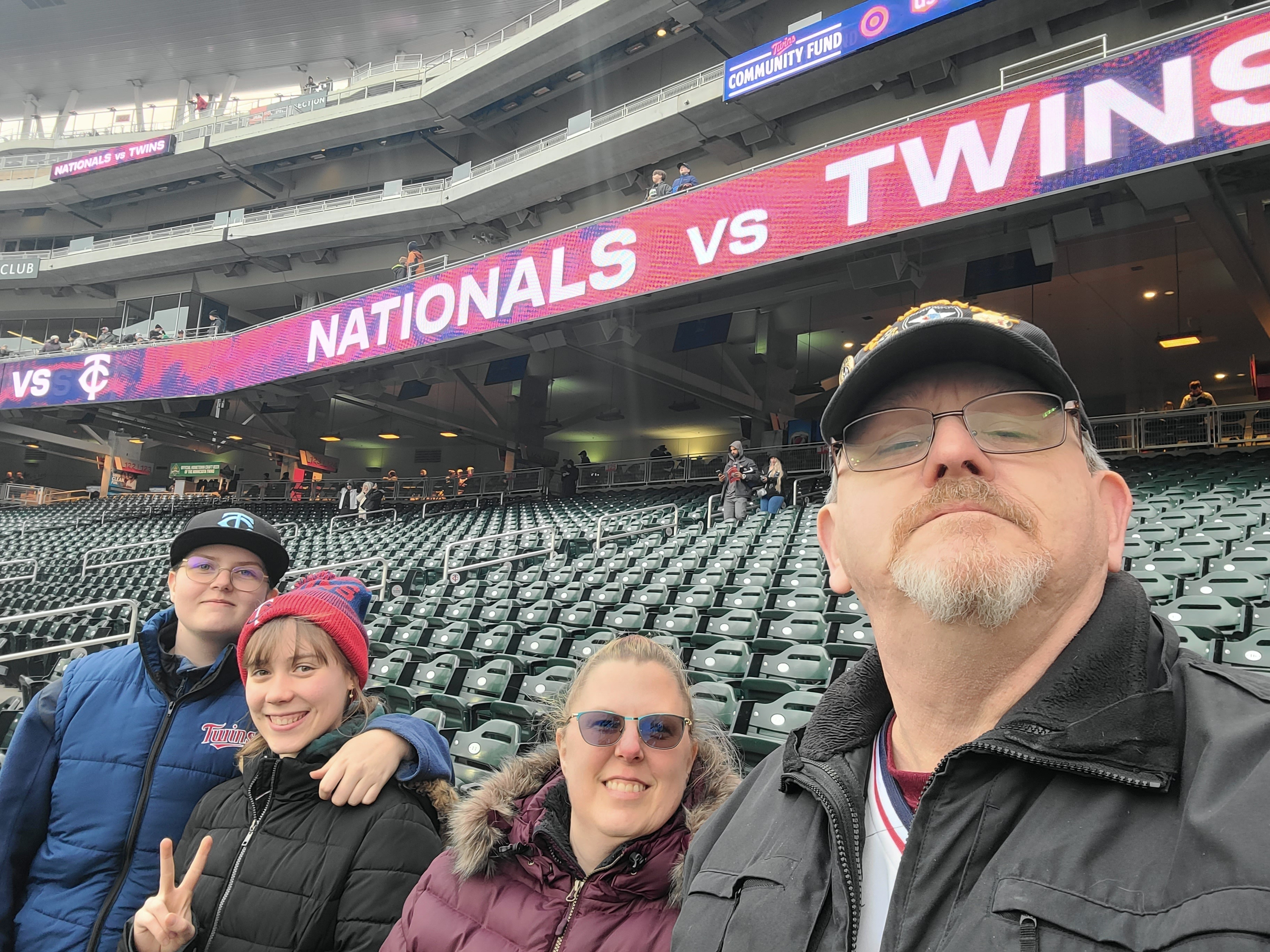 Event Feedback: Minnesota Twins vs. Washington Nationals - MLB