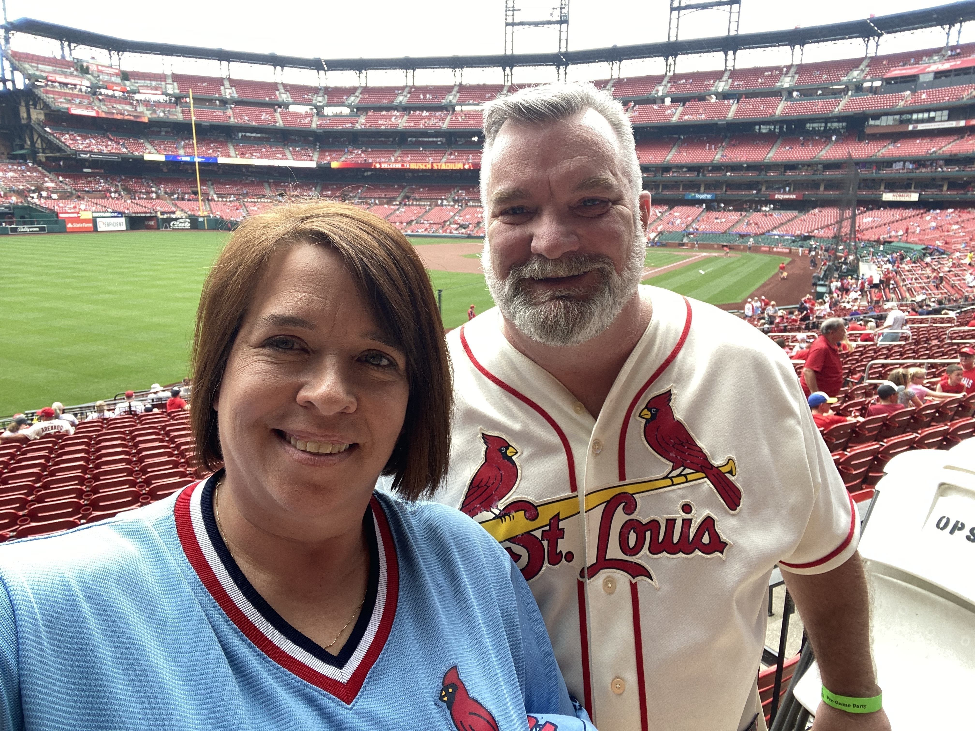 St. Louis Cardinals Busch Stadium BASEBALL HEAVEN T-SHIRT 