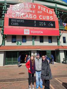 Chicago Cubs - MLB vs Milwaukee Brewers