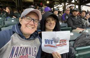 Colorado Rockies - MLB vs Washington Nationals