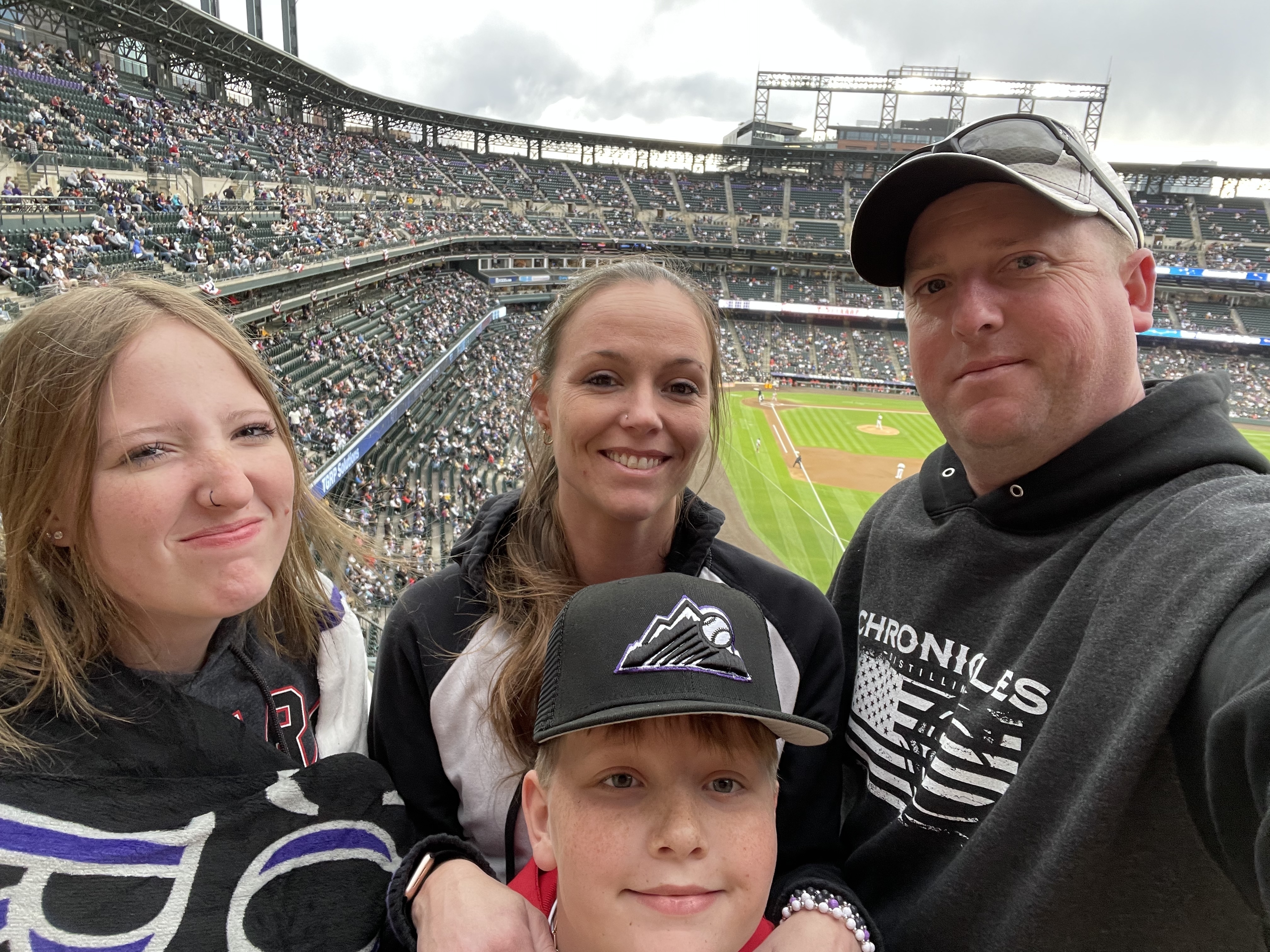 Easter Sunday baseball. - Colorado Rockies