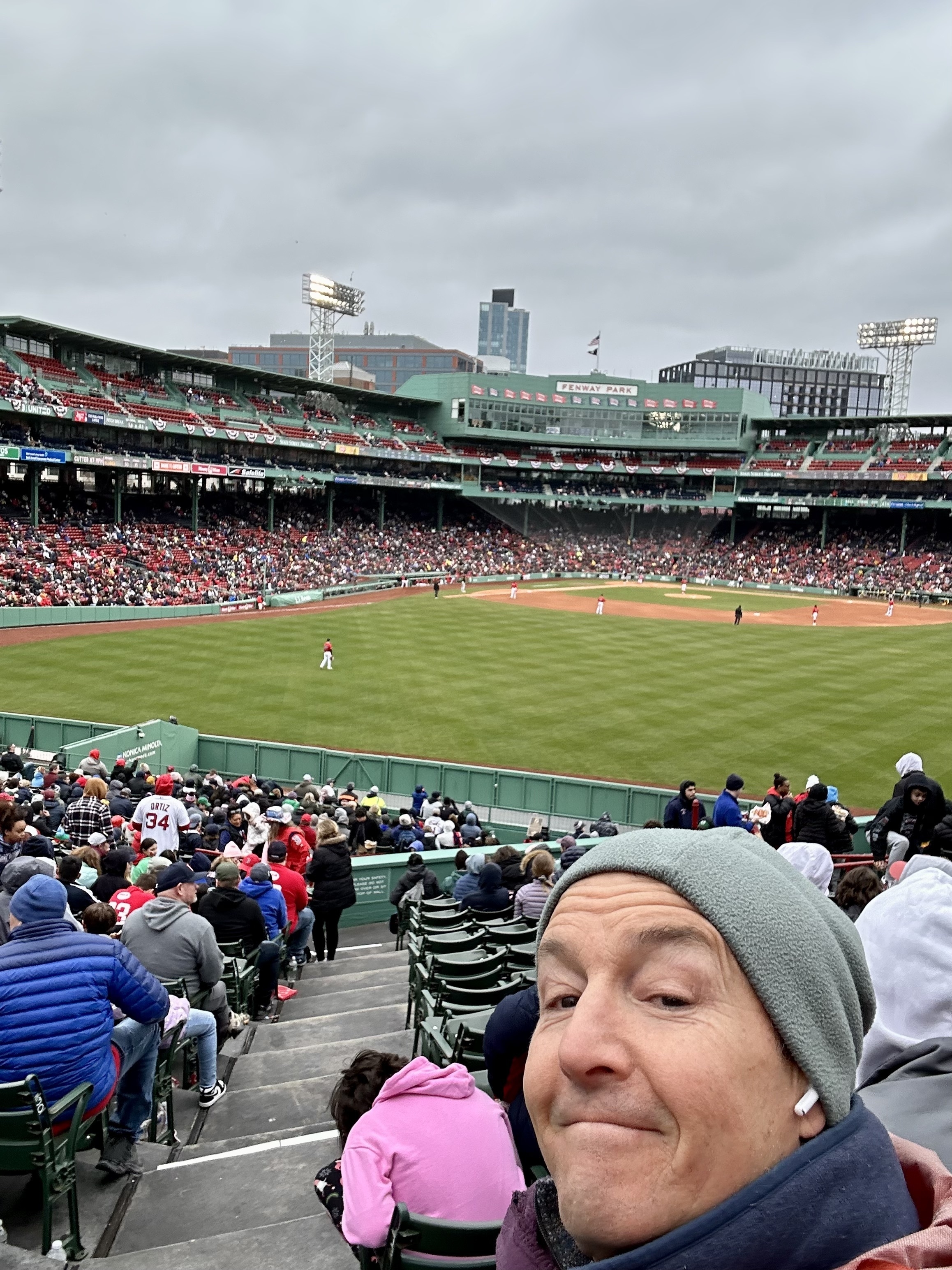 Bleachers 36 at Fenway Park 