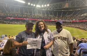 Arizona Diamondbacks - MLB vs Milwaukee Brewers