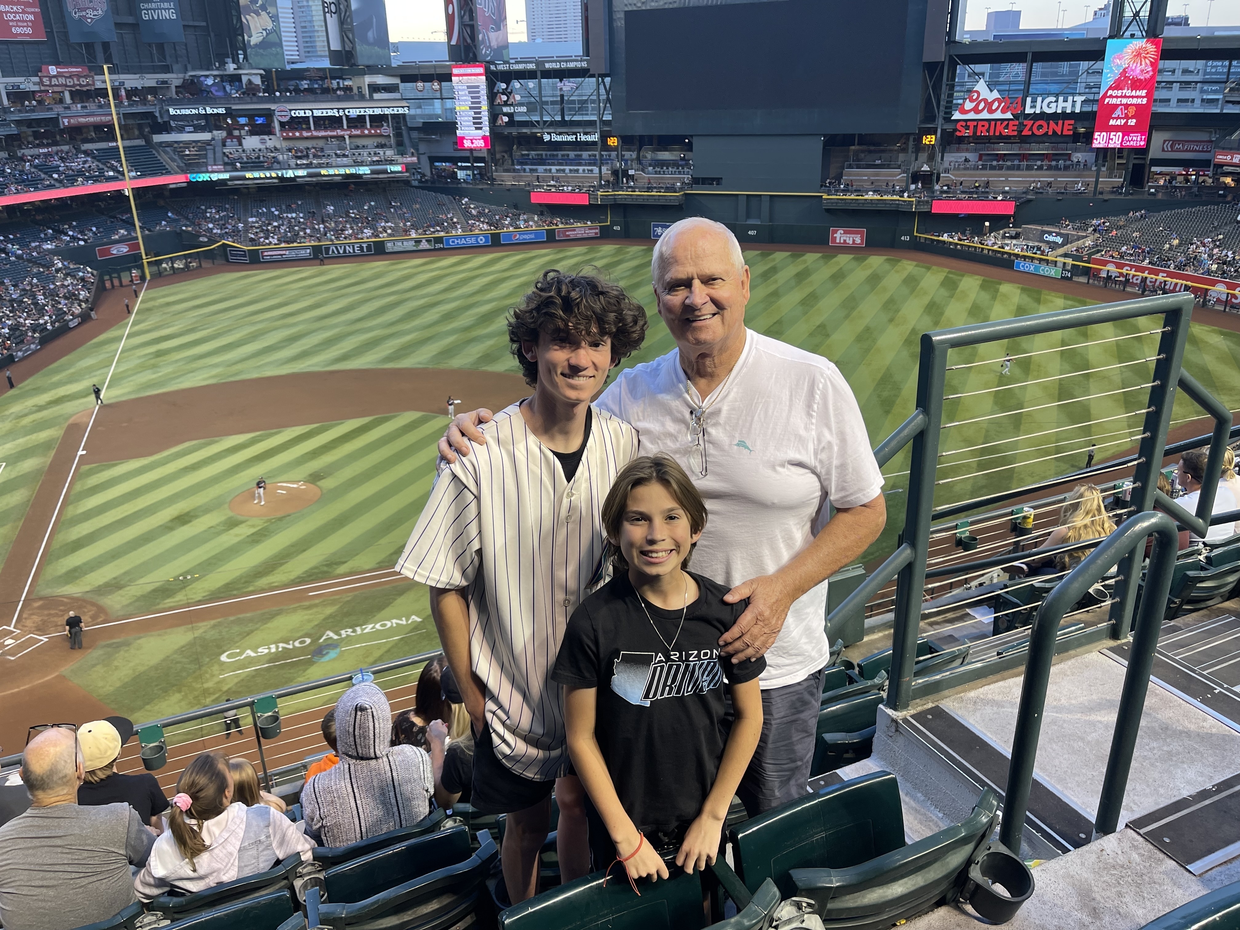 Arizona Diamondbacks honor veteran families at Chase Field on