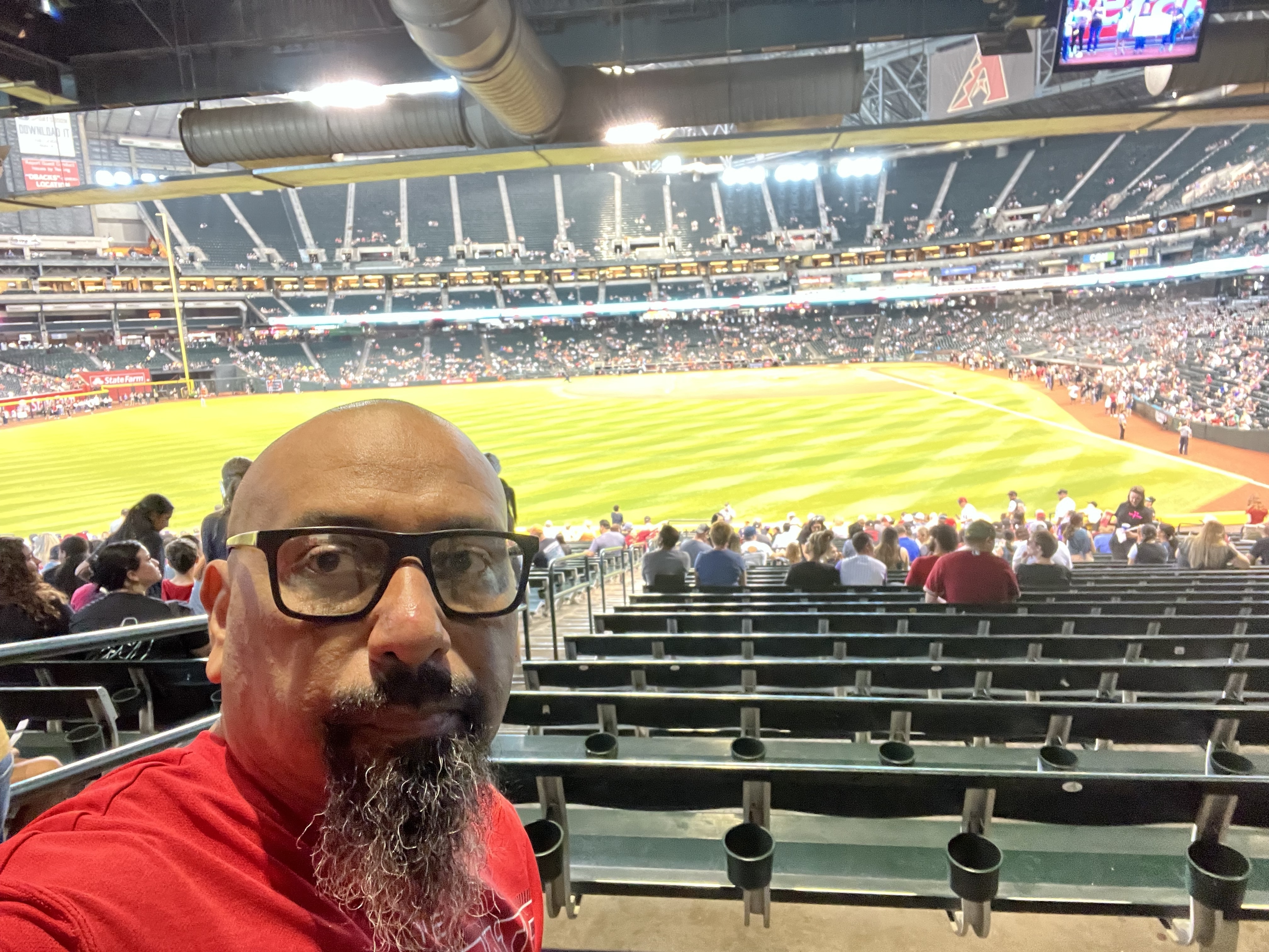 Section 112 at Tropicana Field 